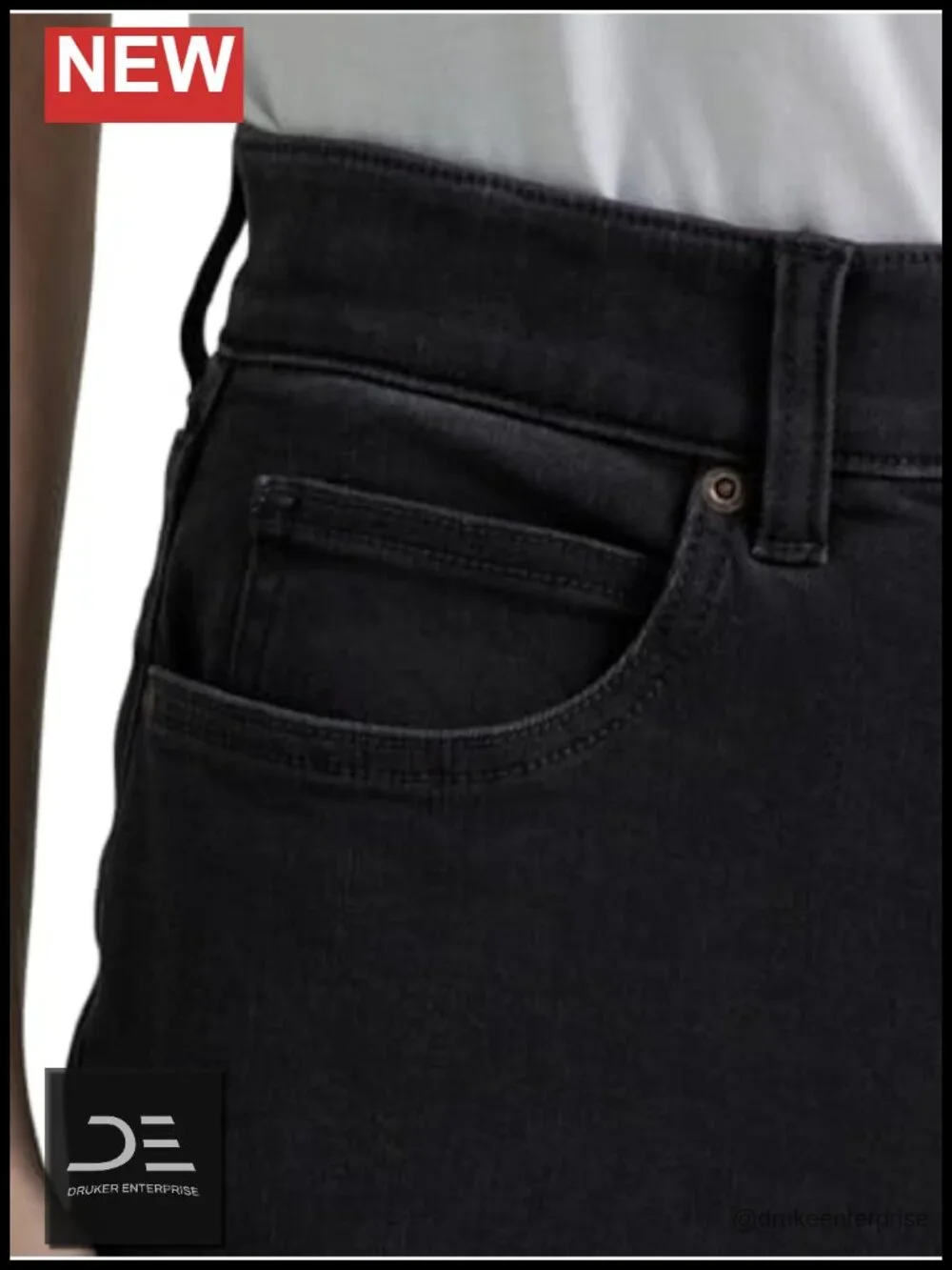 Lee Women's Petite Straight Leg Jeans, Mid Rise, Stretchable Comfortable Denim